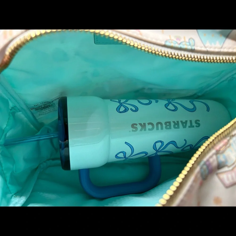 Disney Parks Stoney Clover Lane It’s a Small World Allover Print Pouch NWT